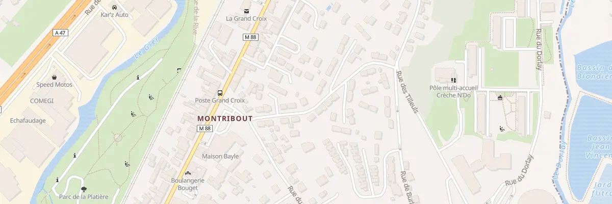 Plan du 9 Rue des Anciens Combattants à La Grand-Croix