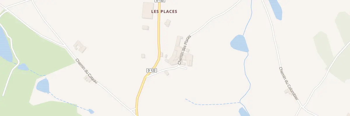 Plan du 85 Che des Places à Saint-Martin-en-Haut