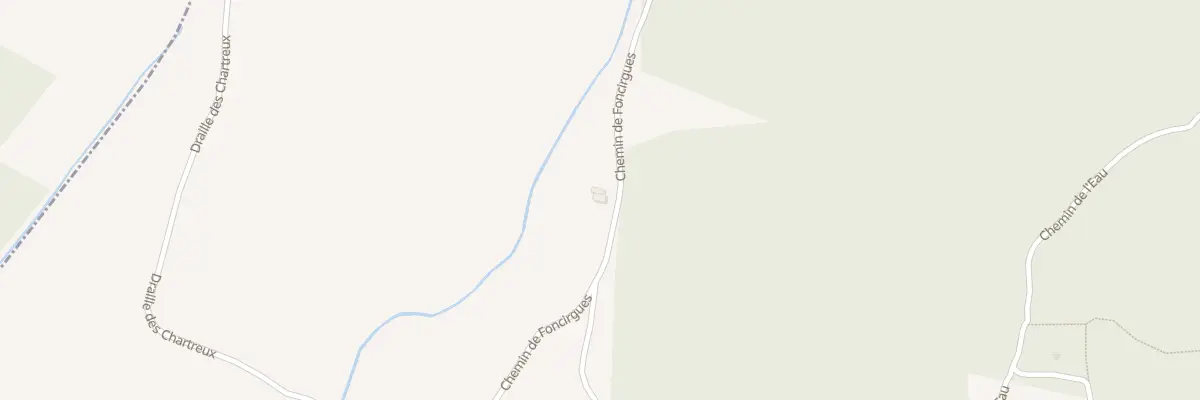 Plan du 5245 Che de Foncirgues à Saint-Gervais