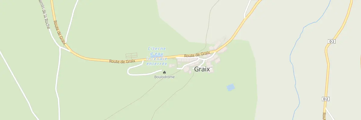 Plan du 5056A Le Bourg à Graix
