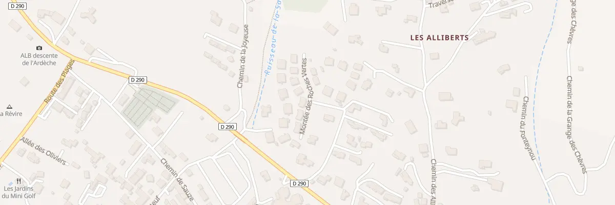 Plan du 5519 Le Grand Clos à Saint-Martin-d’Ardèche