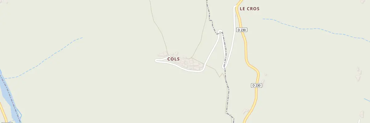 Plan du 5410 Cols à Saint-Péray