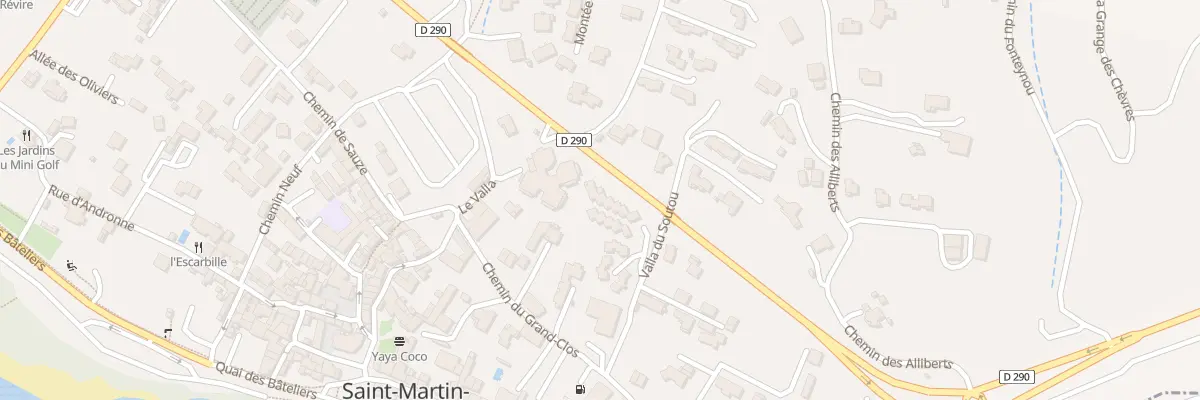 Plan du 5517 Le Grand Clos à Saint-Martin-d’Ardèche