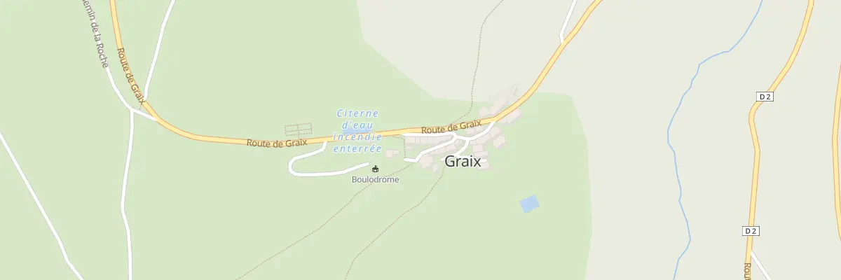 Plan du 5056B Le Bourg à Graix