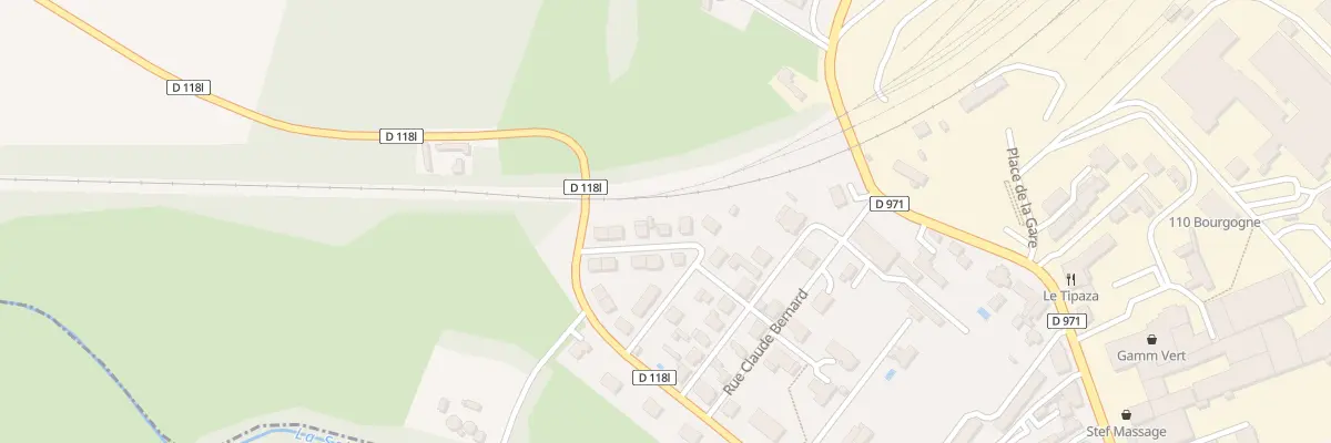 Plan du 7 Rue Louis Desliens à Châtillon-sur-Seine