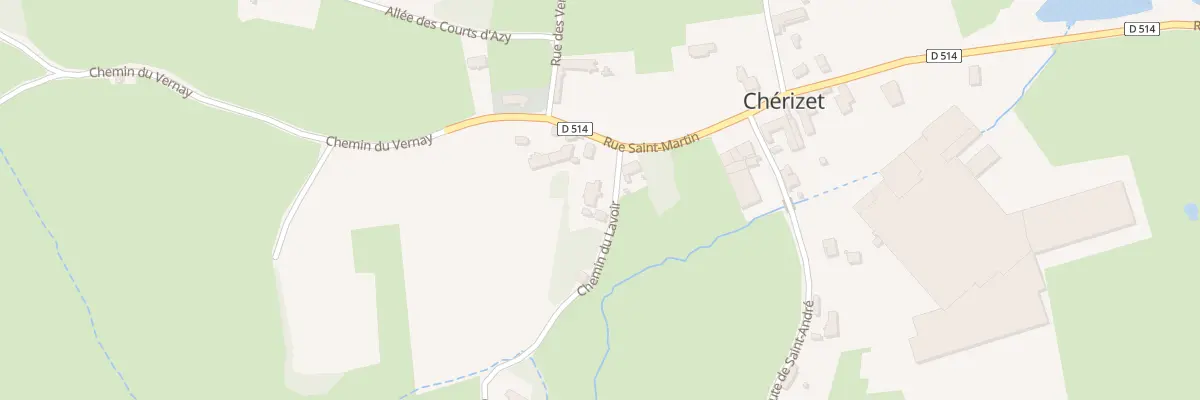 Plan du 5011 Cherizet à Chérizet