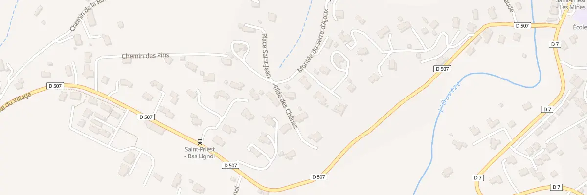 Plan du 5541 Serre d’Ajoux à Saint-Priest