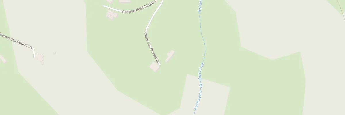 Plan du 2555 Rte des Pradeaux à Saint-Pons