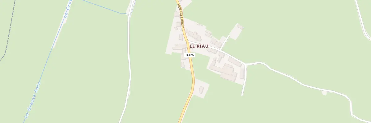 Plan du 20 Rue du Lavoir à Saint-Huruge