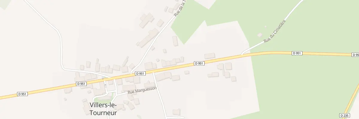 Plan du 14 Rue Principale à Villers-le-Tourneur