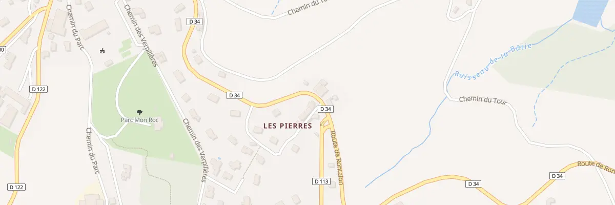 Plan du 2 Che des Pierres à Saint-Martin-en-Haut