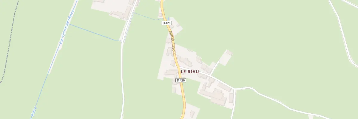 Plan du 5036 Le Riau à Saint-Huruge