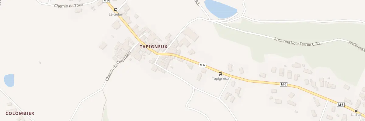 Plan du 435 Rte de Tapigneux à Genilac