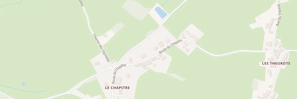 Plan du 705 Rte du Chapitre à Perreuil