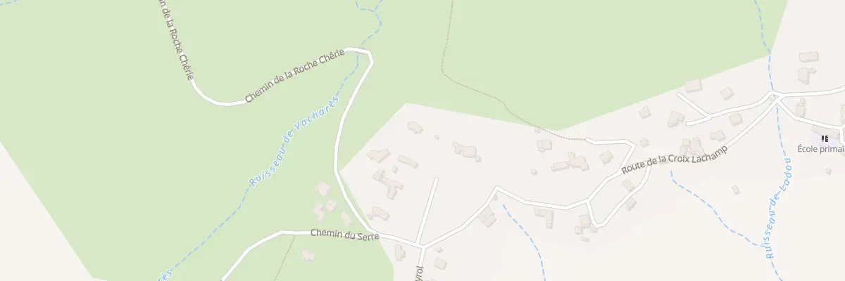 Plan du 160 Che de la Roche Chérie à Saint-Pons