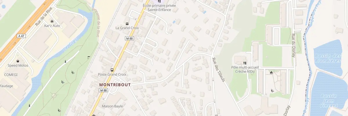 Plan du 13 Rue des Anciens Combattants à La Grand-Croix