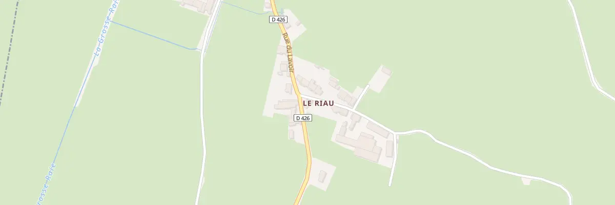 Plan du 5038 Le Riau à Saint-Huruge
