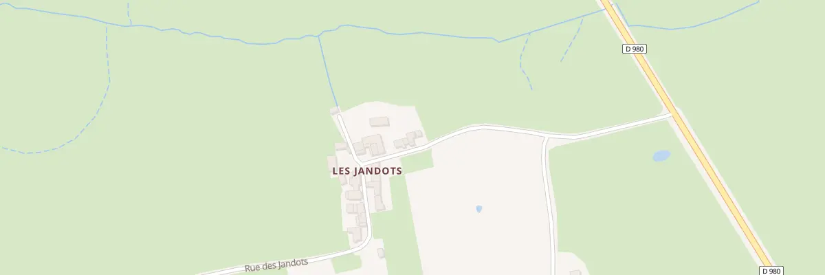 Plan du 326 Rue des Jandots à Sailly
