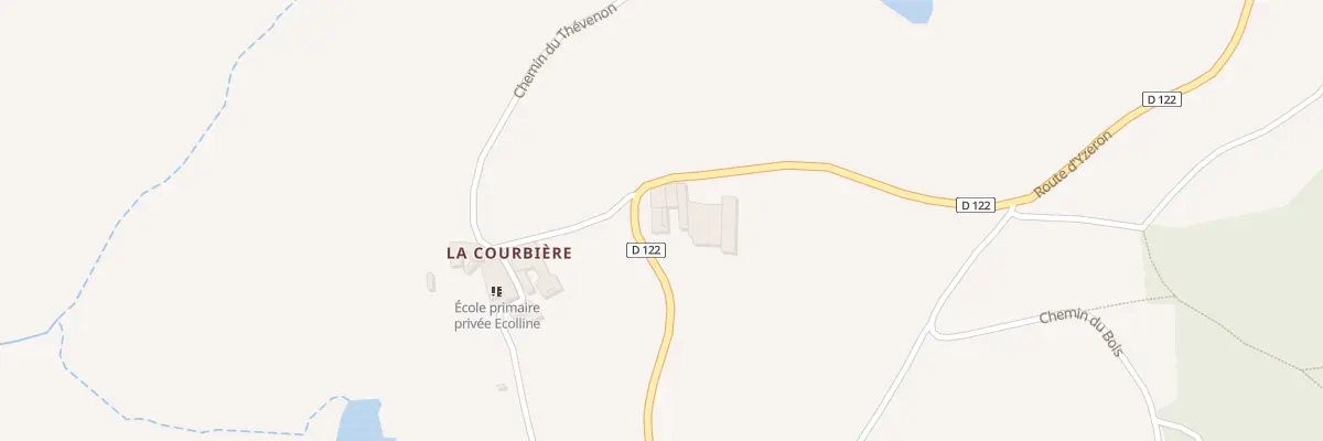 Plan du 2570 Rte d’Yzeron à Saint-Martin-en-Haut