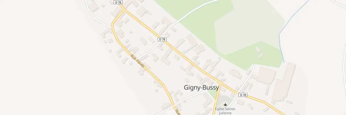 Plan du 28 Rue Marcel Bailly à Gigny-Bussy