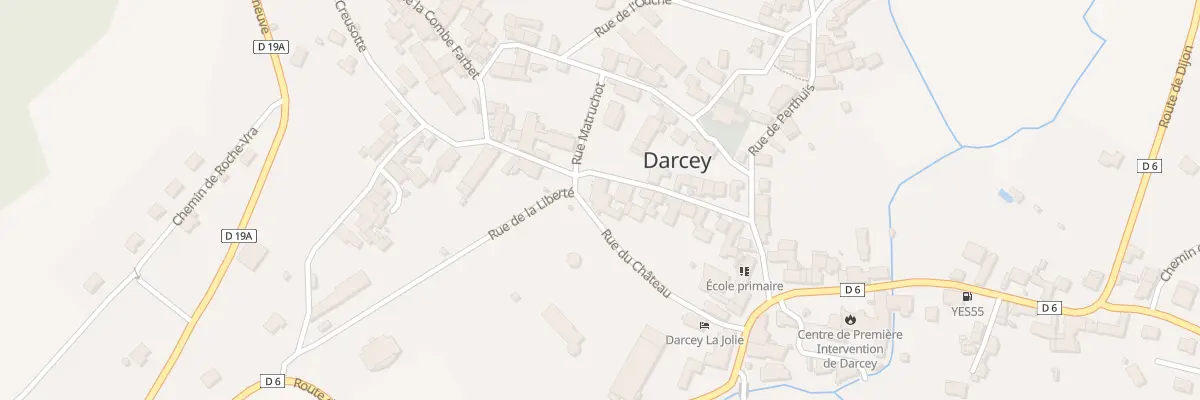 Plan du 1 Pl des Terreaux à Darcey