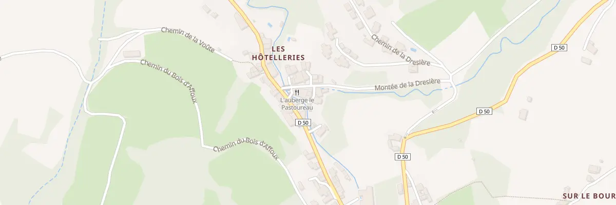 Plan du 3 Imp des Hotelleries à Courzieu