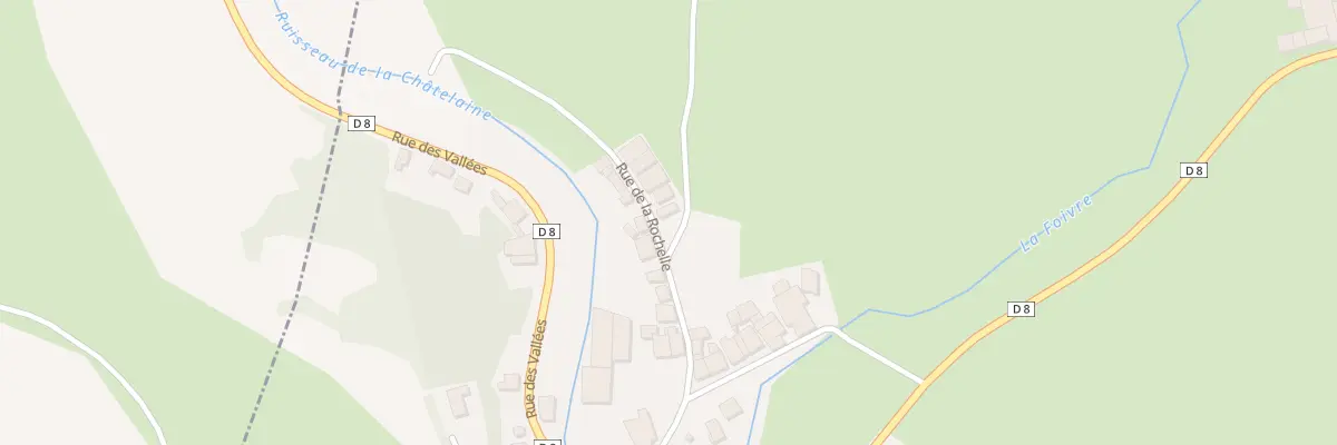 Plan du 2 Rue de la Rochelle à Chesnois-Auboncourt