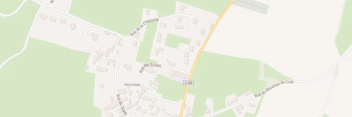 Plan du 269 Rte de Saint-jean à Perreuil