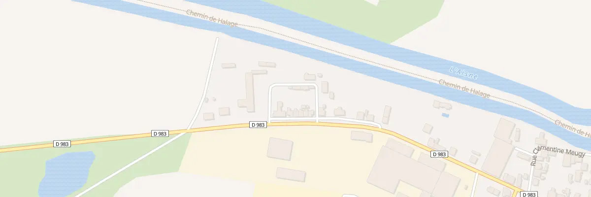Plan du 64 Rue Eugene Frere à Attigny