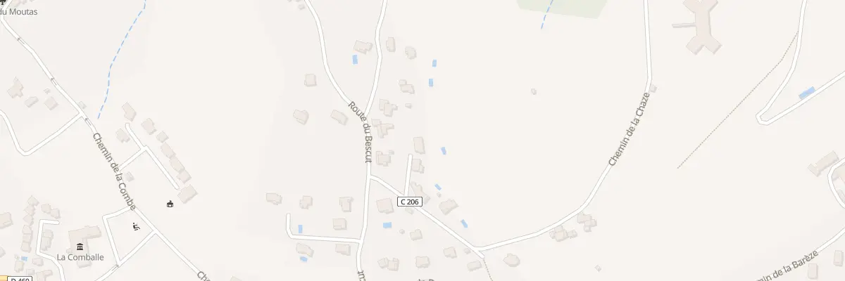 Plan du 5881 Che de la Chaze à Veyras