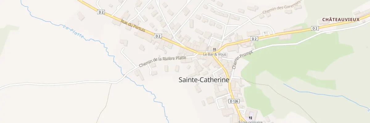 Plan du 35 Che de la Rivière Platte à Sainte-Catherine