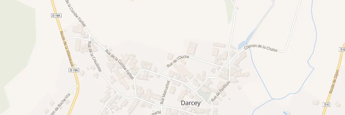 Plan du 1 Rue de l’Ouche à Darcey