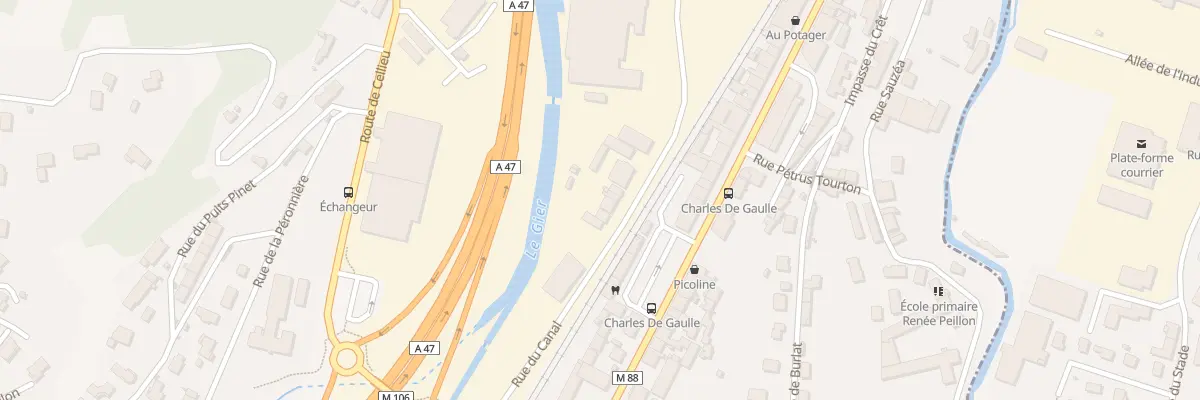 Plan du 239 Rue du Canal à La Grand-Croix