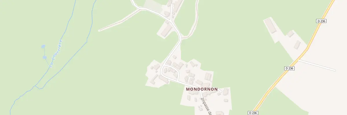 Plan du 5006 Mondornon à Saint-Privé