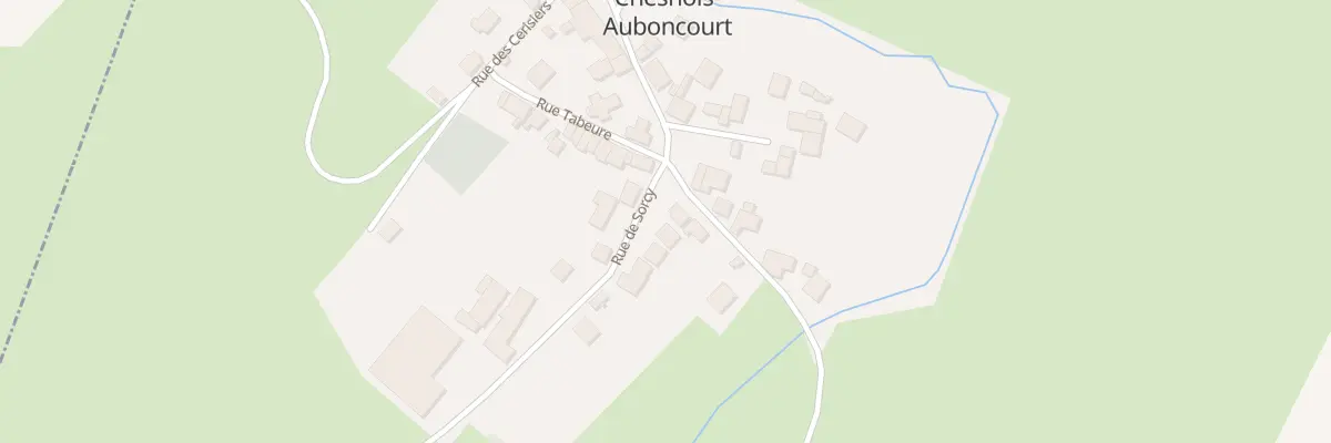 Plan du 8 Rue du Moulin à Chesnois-Auboncourt