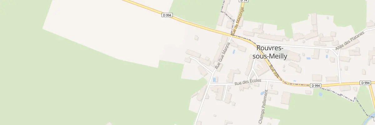 Plan du 12E Rue Gué Manna à Meilly-sur-Rouvres