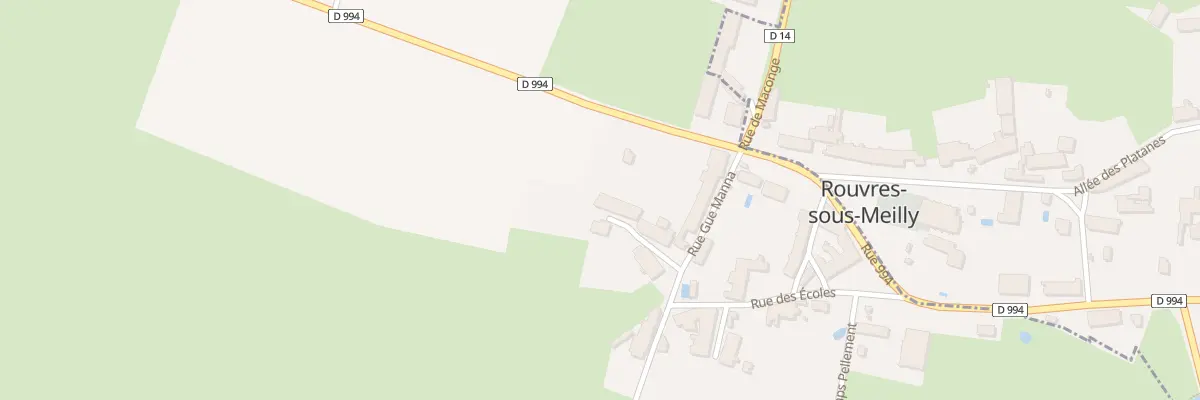 Plan du 12C Rue Gué Manna à Meilly-sur-Rouvres