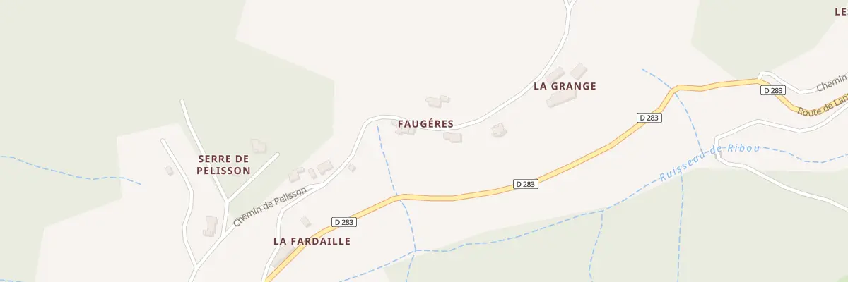Plan du 5068 Faugeres à Saint-Basile