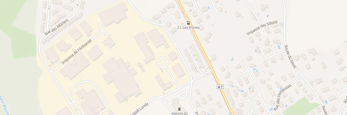 Plan du 90 Imp des Entreprises à Saint-Paul-en-Jarez