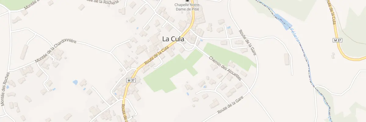 Plan du 902 Rte de la Cula à Genilac
