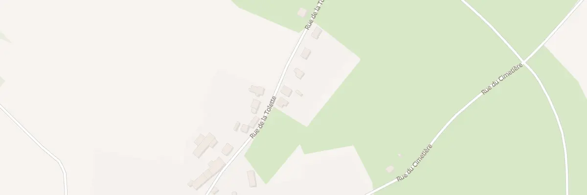Plan du 14 Rue de la Tolette à Villers-le-Tourneur