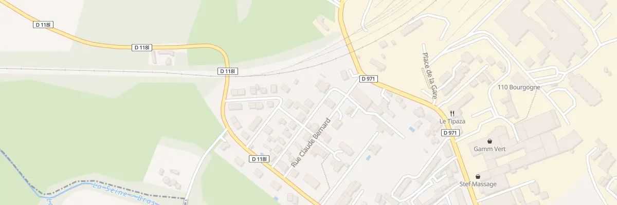Plan du 15 Rue Pasteur à Châtillon-sur-Seine