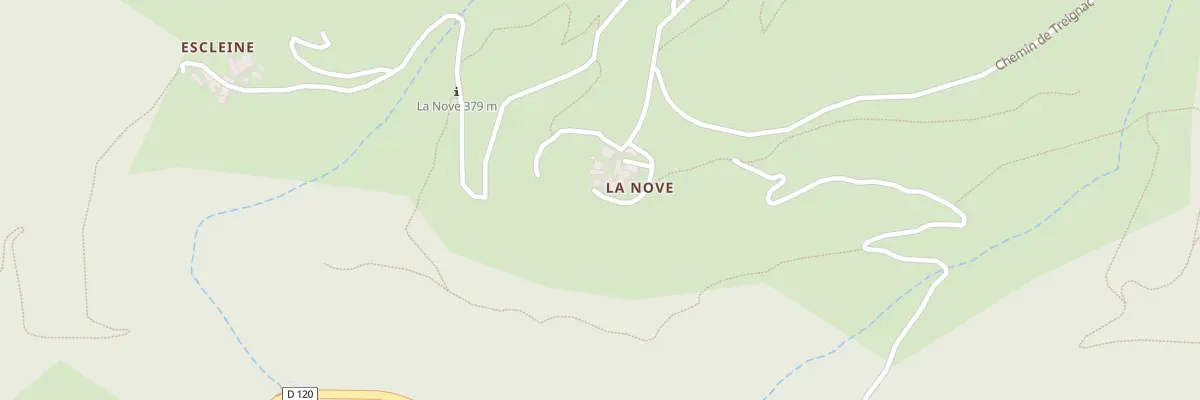 Plan du 130 Che de la Nove à Saint-Maurice-en-Chalencon