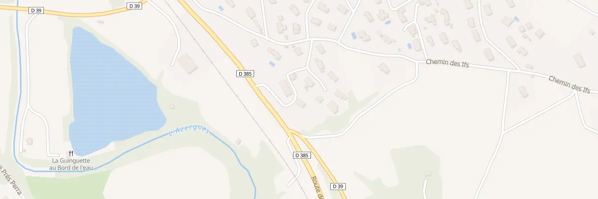 Plan du 609B Che des Grandes Côtes à Val d’Oingt