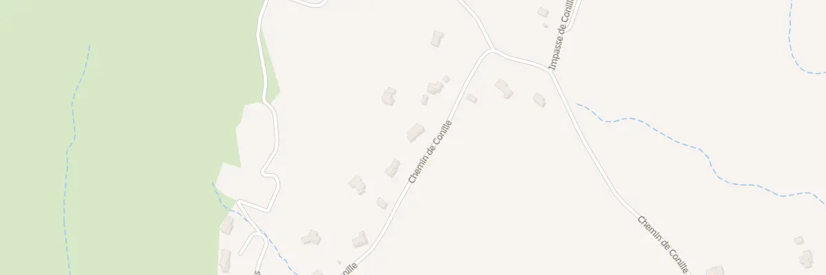 Plan du 710 Che de Conille à Valvignères