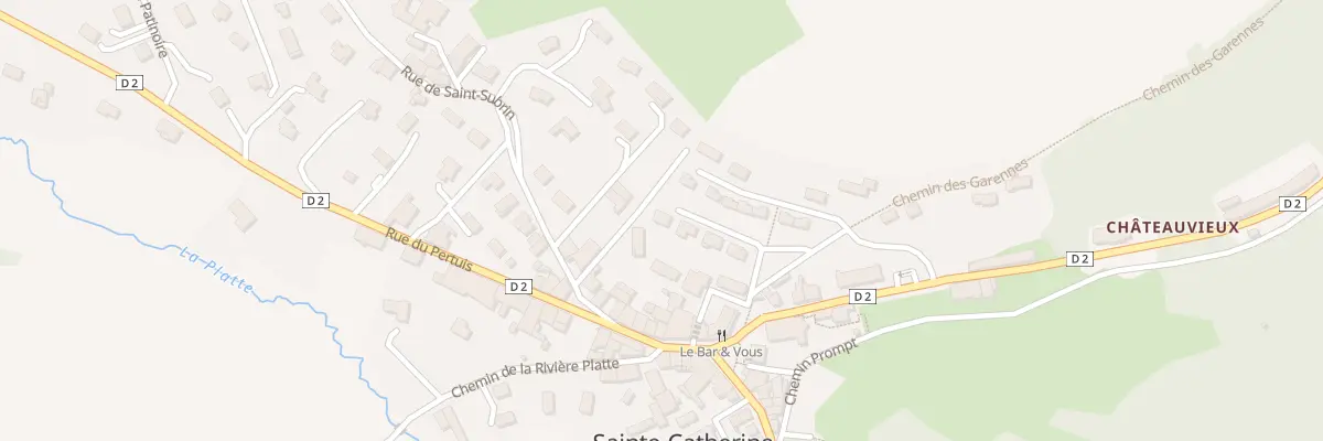 Plan du 103 Imp du Petit Verger à Sainte-Catherine