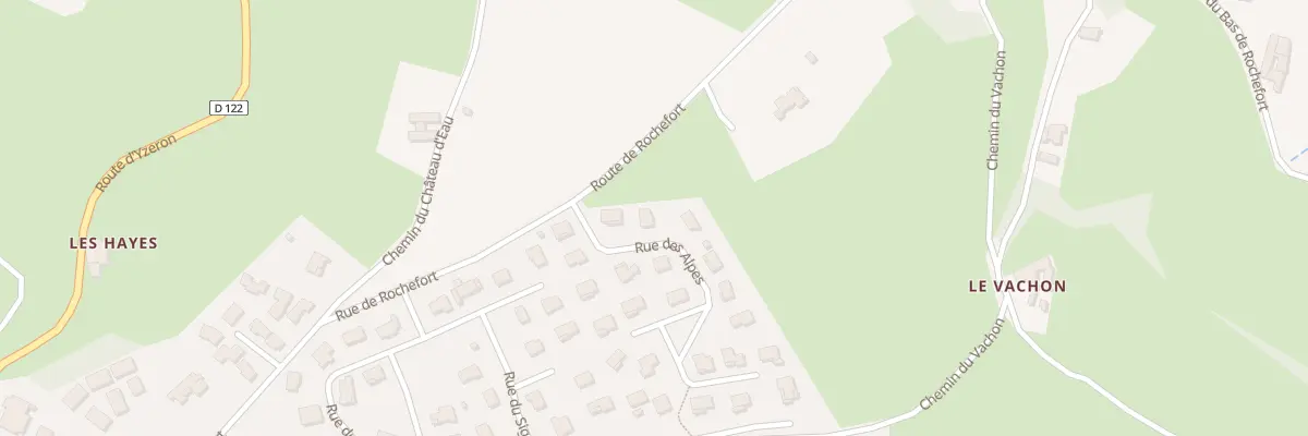 Plan du 3 Rue des Alpes à Saint-Martin-en-Haut