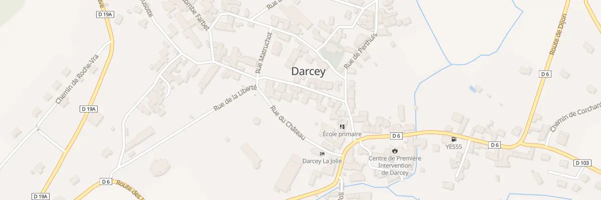 Plan du 7 Grande Rue à Darcey