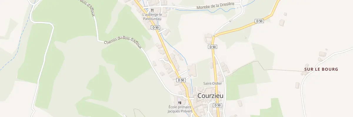 Plan du 19 Rte du Velair à Courzieu