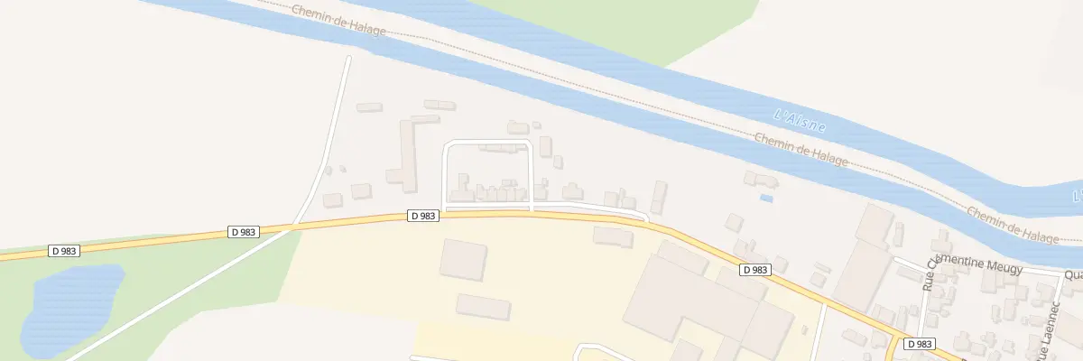 Plan du 54 Rue Eugene Frere à Attigny